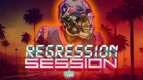 Regression Session Week 3. Buy Dameon Pierce.