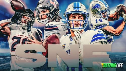 Best Bets For Sunday Night Football Week 10: Texans vs Lions