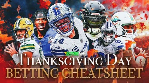 Thanksgiving Day Betting CheatSheet: Props, Pick’Em and Best Bets
