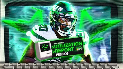 The Utilization Report. Fantasy Takeaways Ahead of Week 6.