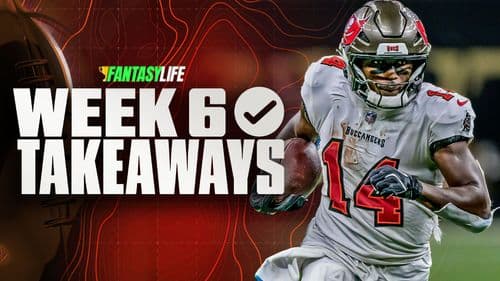 Week 6 Fantasy Football Takeaways: Chris Godwin Breaks The Slate