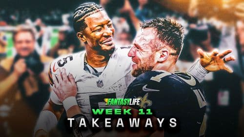 Week 11 Fantasy Football Takeaways: Taysom Hill, Jauan Jennings, and More