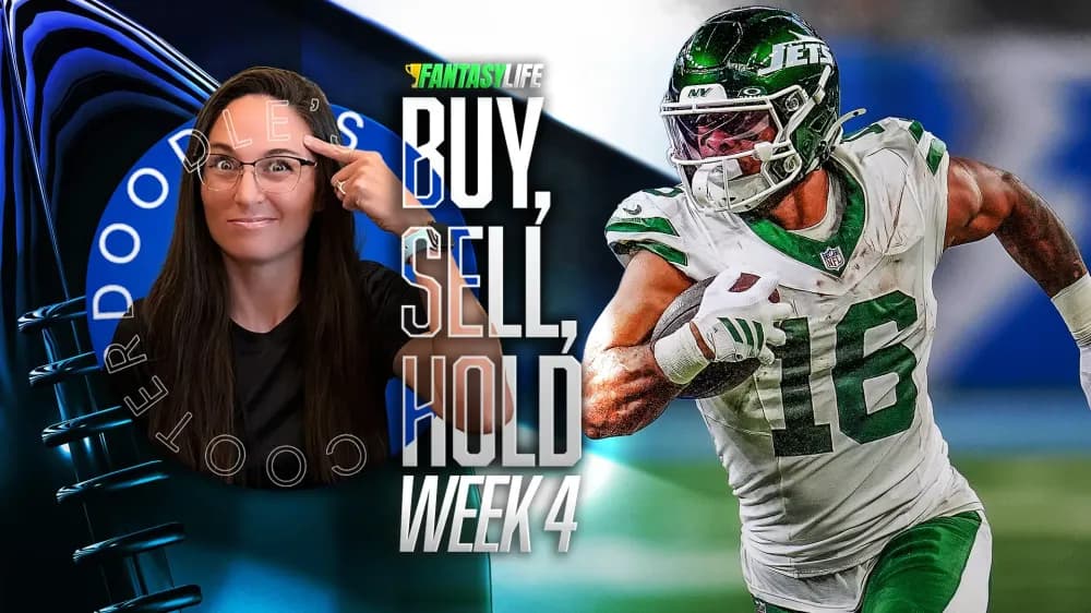 Buy, Sell, Hold for Fantasy Football Week 4: Final Call on Kenyon Sadiq