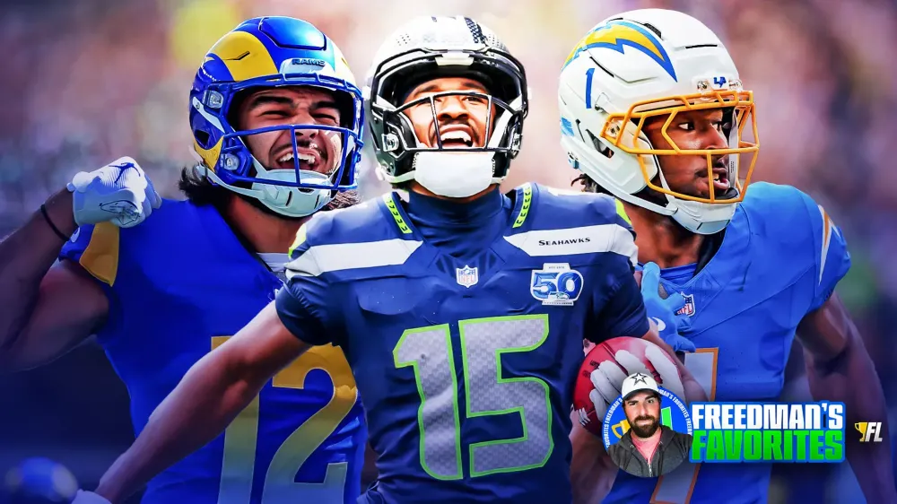 Week 4 WR Rankings: Puka Nacua Takes Over WR1 and More Freedman's Favorites