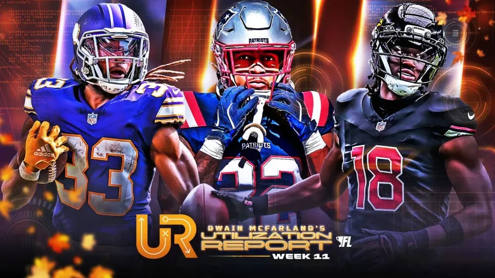 Fantasy Football Takeaways: Aaron Jones Leads Utilization Report For Week 11