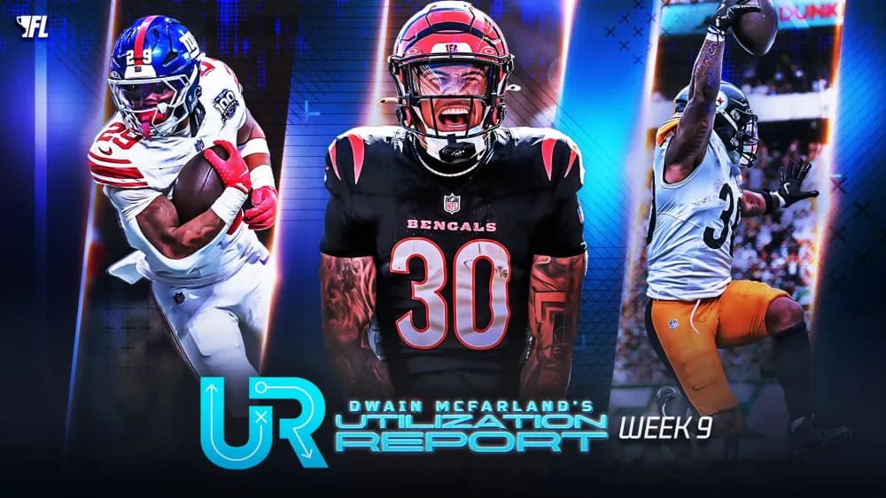 Fantasy Football Takeaways: Tyrone Tracy and Chase Brown Headline Utilization Report For Week 9