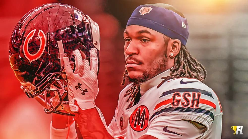 Week 1 WR Rankings Downgrades For Fantasy Football: Luther Burden, DJ Moore & More