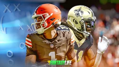 Man vs. Zone Matchups for WR/TEs in Week 5: KC Concepcion Trending Up