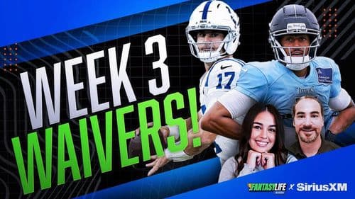 Week 3 Waiver Wire Targets for 2025 Fantasy Football