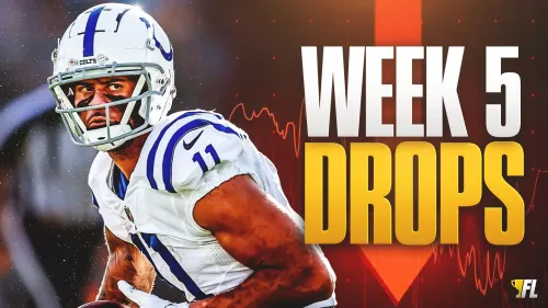 Week 5 Players to Drop in Fantasy Football: Time to Move on from Michael Pittman